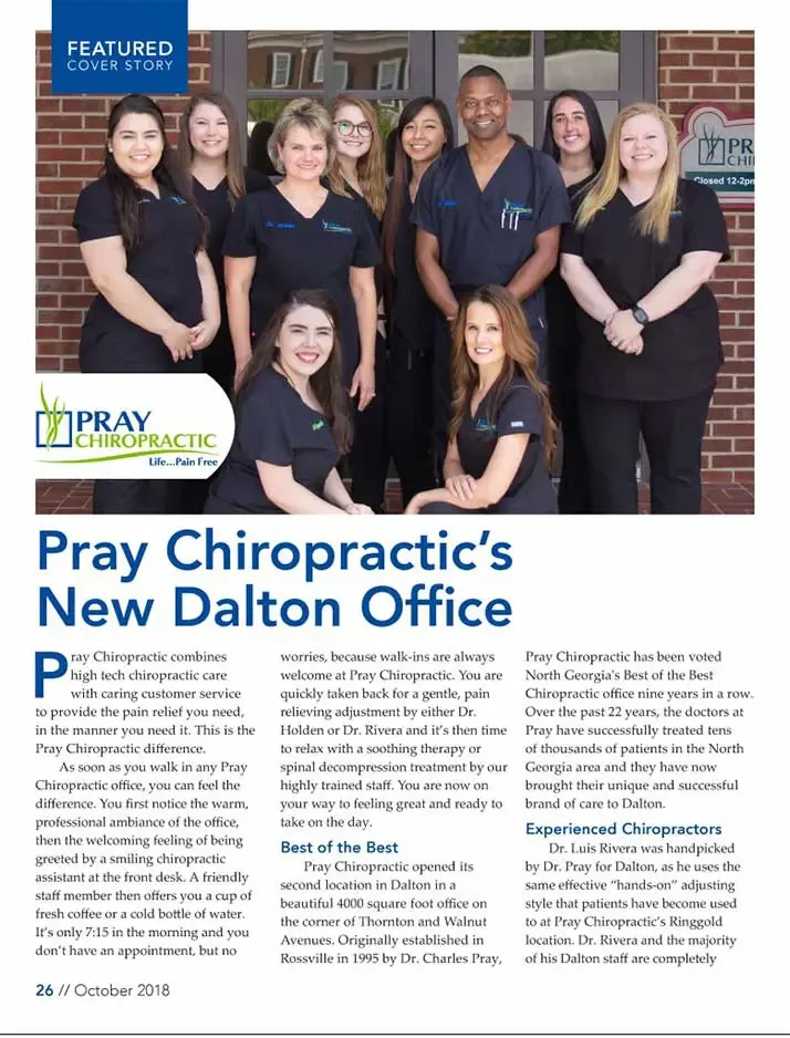 On the Cover of Good News Magazine Dalton & Chatsworth
